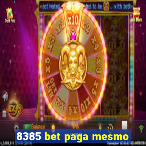 8385 bet paga mesmo